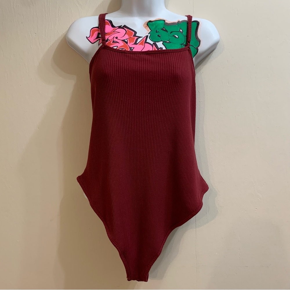 XL Maroon Bodysuit
